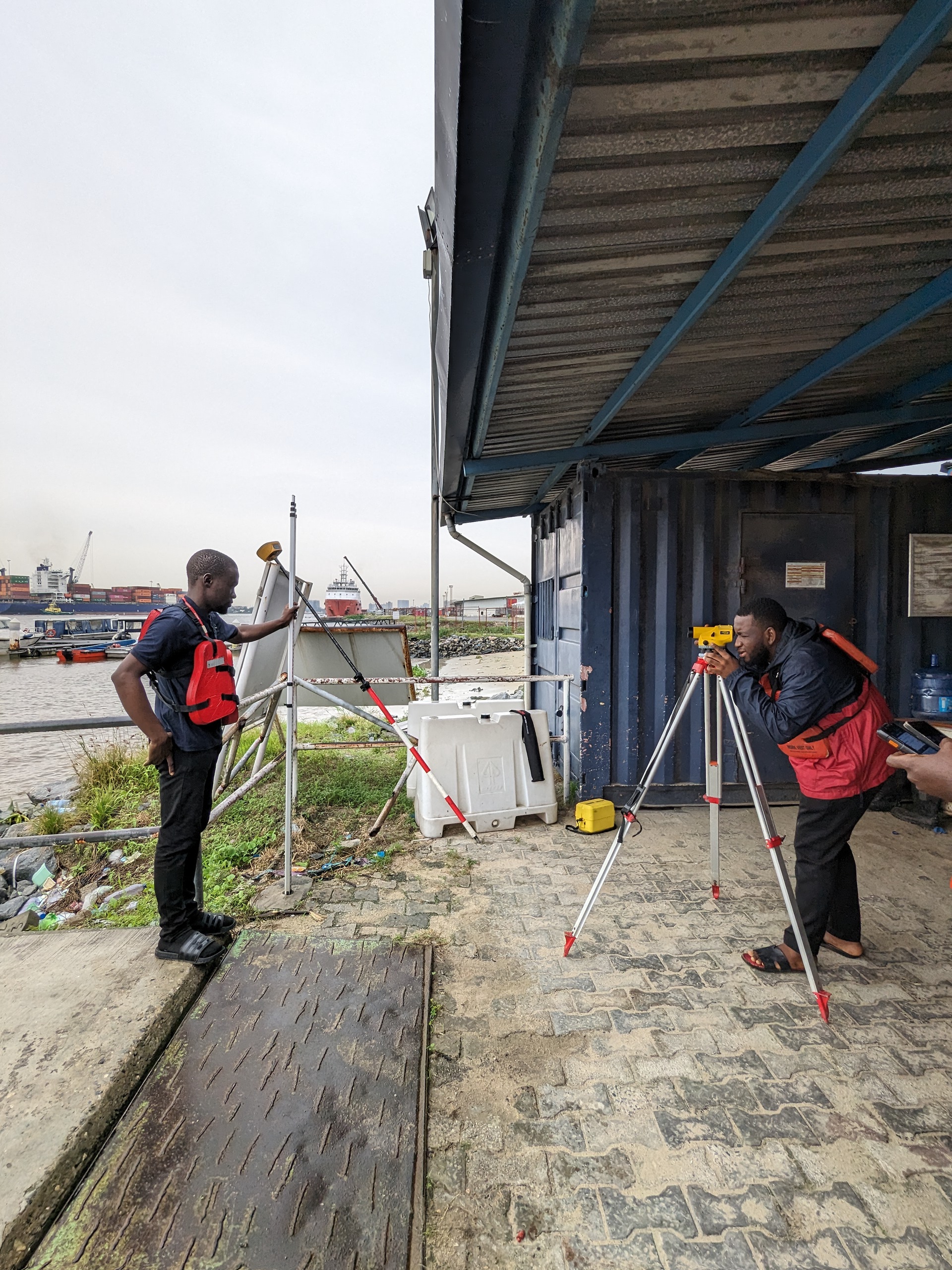 Leveling Work at Joemetric Geo Consult