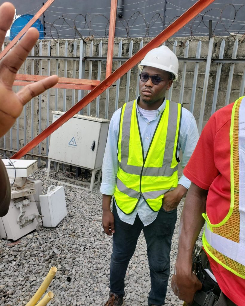 Joemetric Geo Consult Team on Site